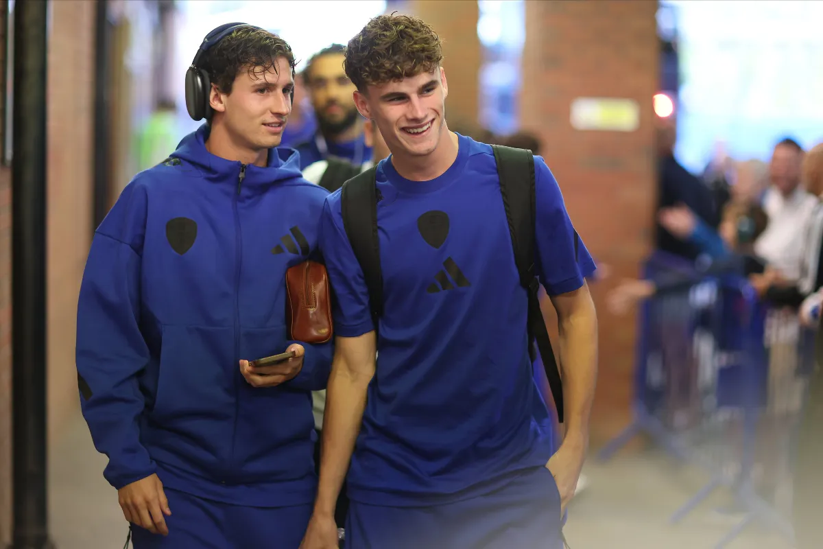 Brenden Aaronson Harry Gray Leeds United