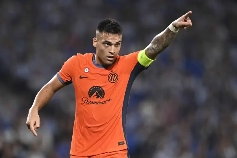Lautaro Martinez of Inter Milan