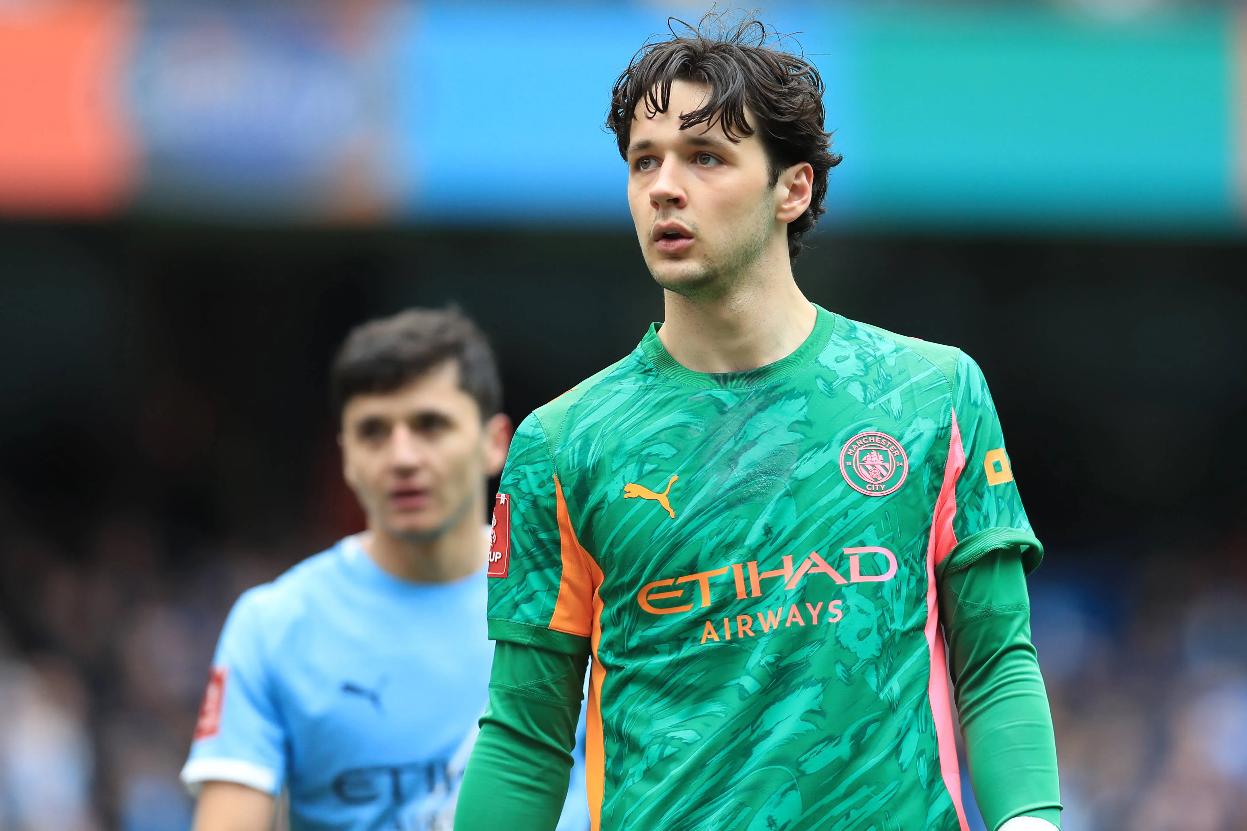 Man City goalkeeper James Trafford