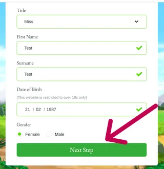Rainbow riches sign up