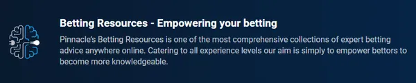 Pinnacle Help Center for betting resources to empower your betting