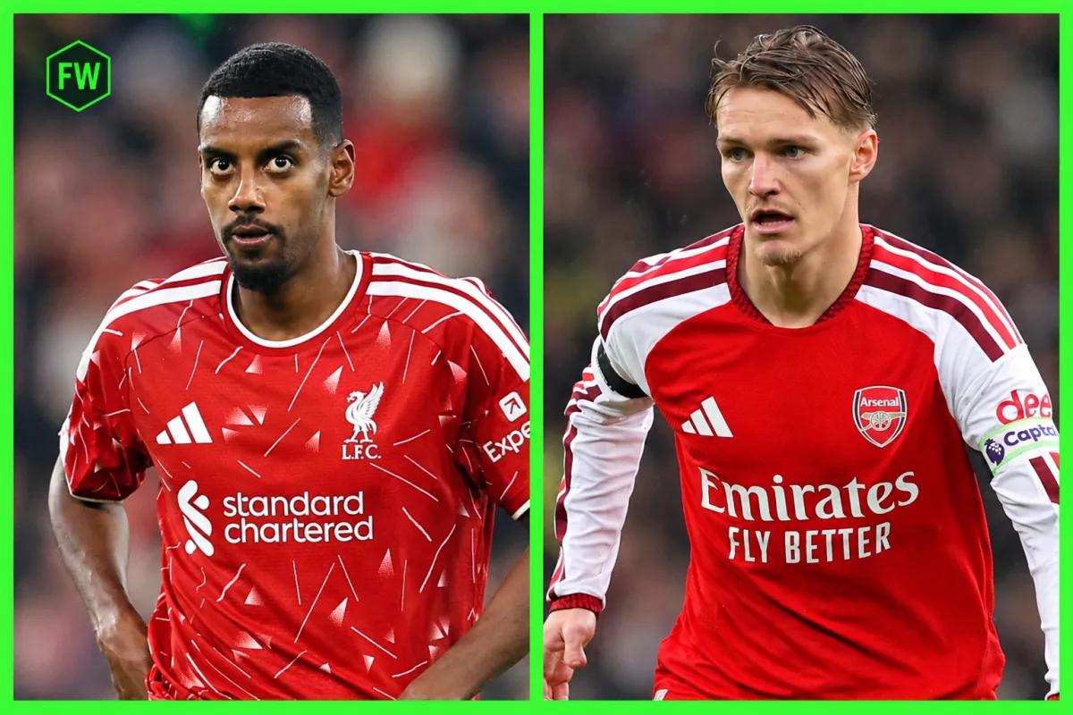 Liverpool vs. Arsenal: How Alexander Isak and Martin Odegaard compare before Premier League clash
