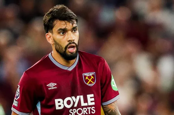 West Ham star Lucas Paqueta pictured in action