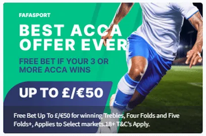 Fafabet Welcome Offer