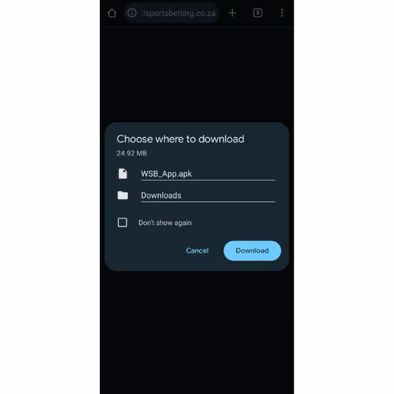 WSB app download for Android