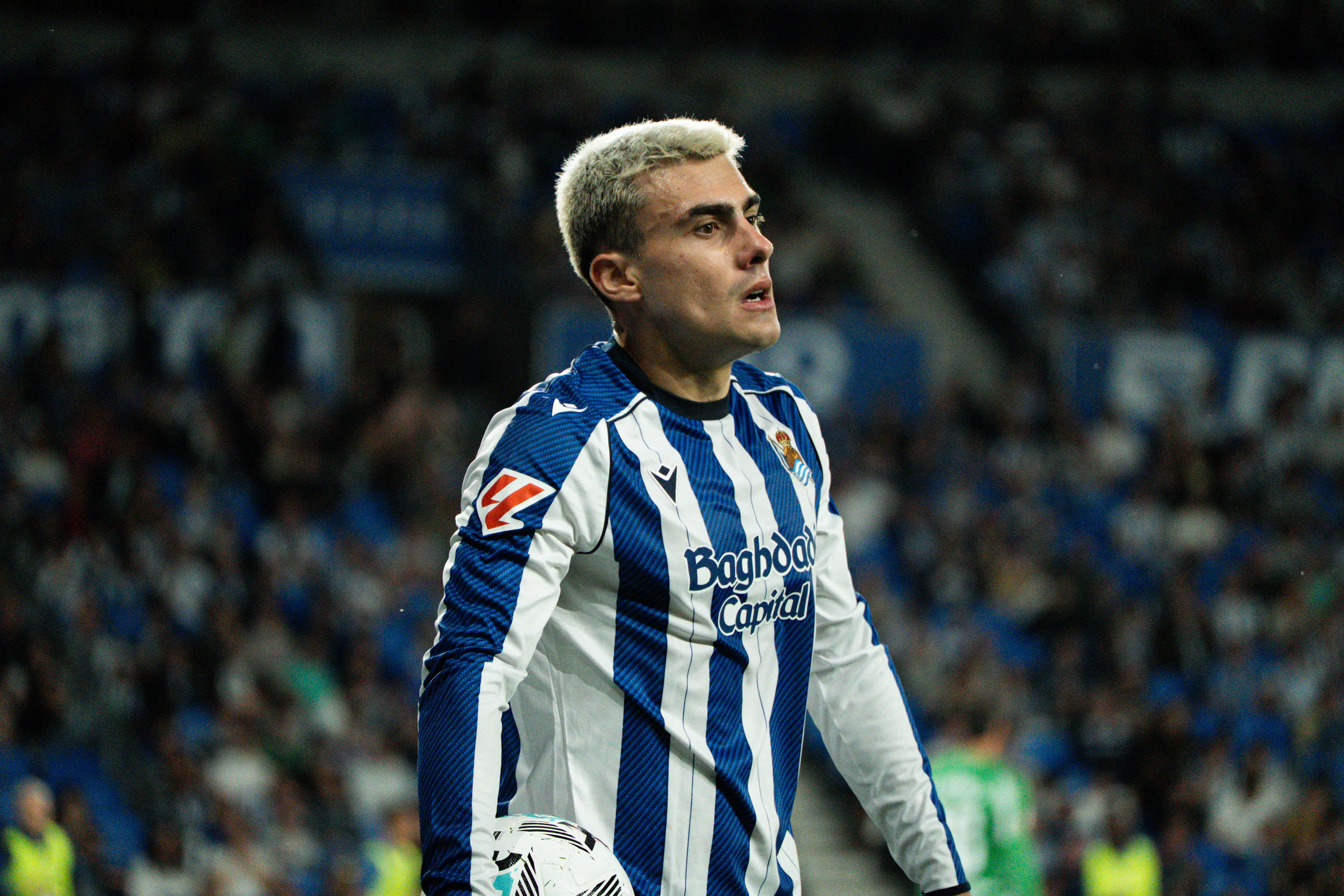 Ander Barrenetxea of Real Sociedad