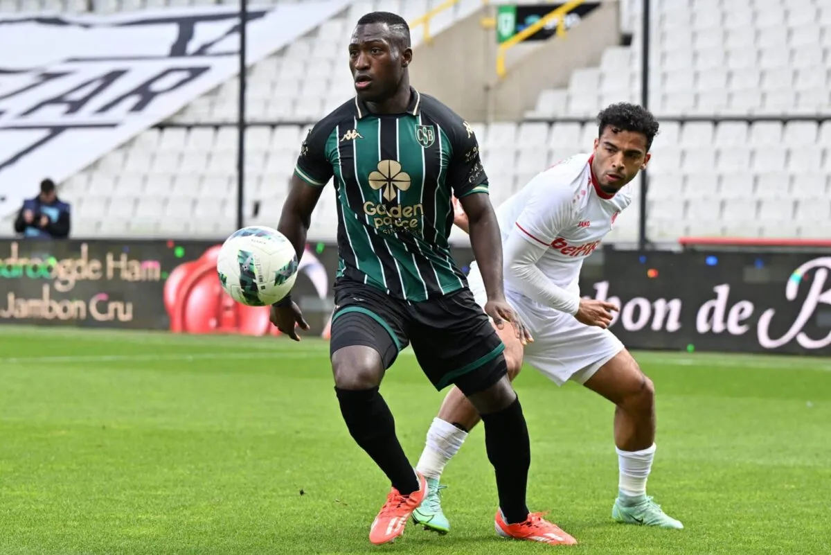 Cercle Brugge's Kevin Denkey