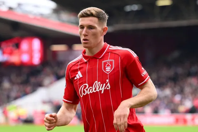 Elliot Anderson of Nottingham Forest plays during a Premier League match