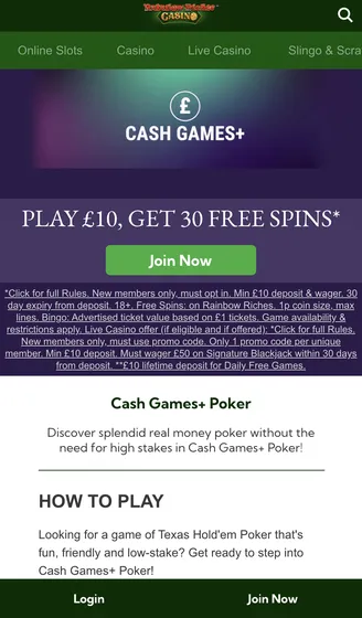 Rainbow riches promotions