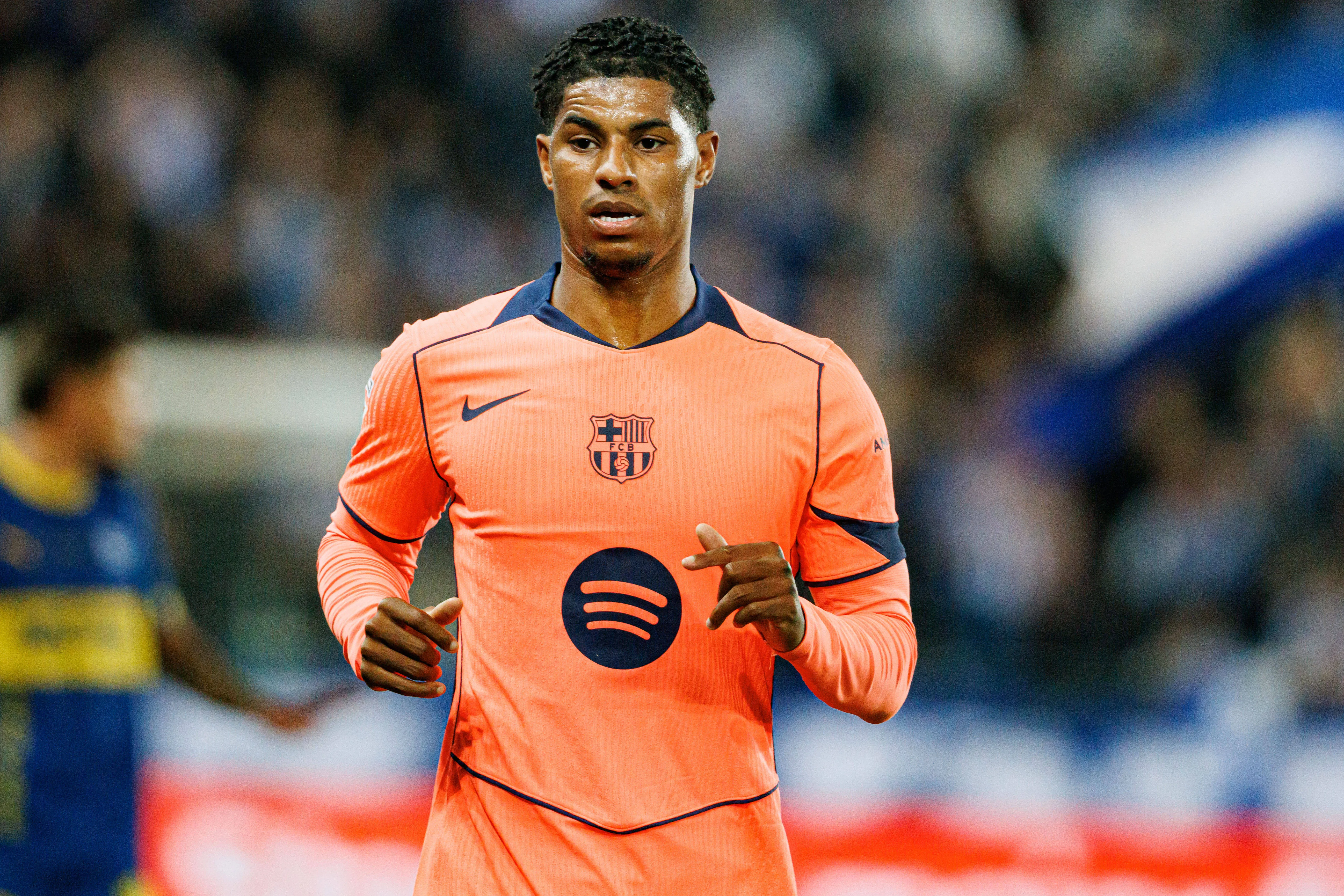 Marcus Rashford of FC Barcelona