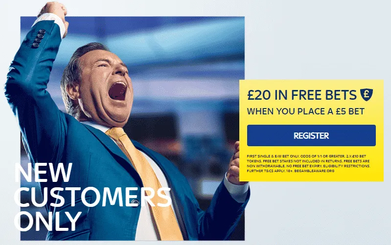 Skybet Football betting: Sign up offer