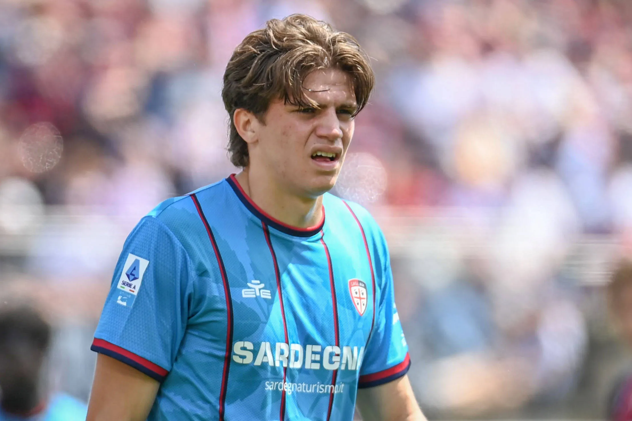 Marco Palestra of Cagliari 