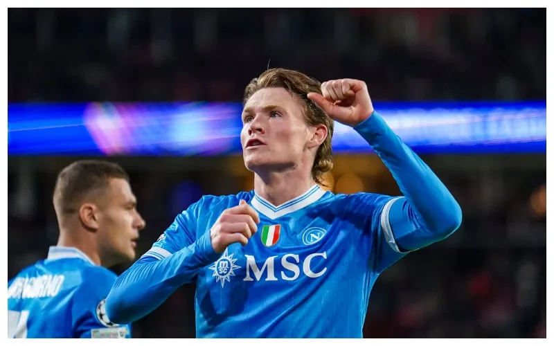 Scott McTominay celebrating || Credit - IMAGO / Orange Pictures