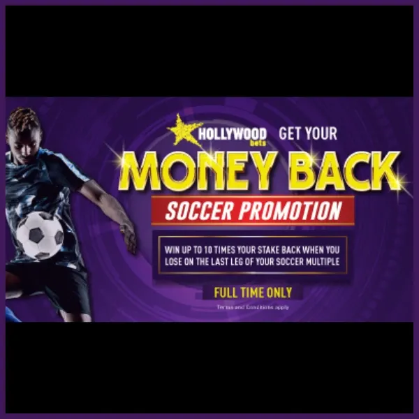 Hollywoodbets money back soccer promotion