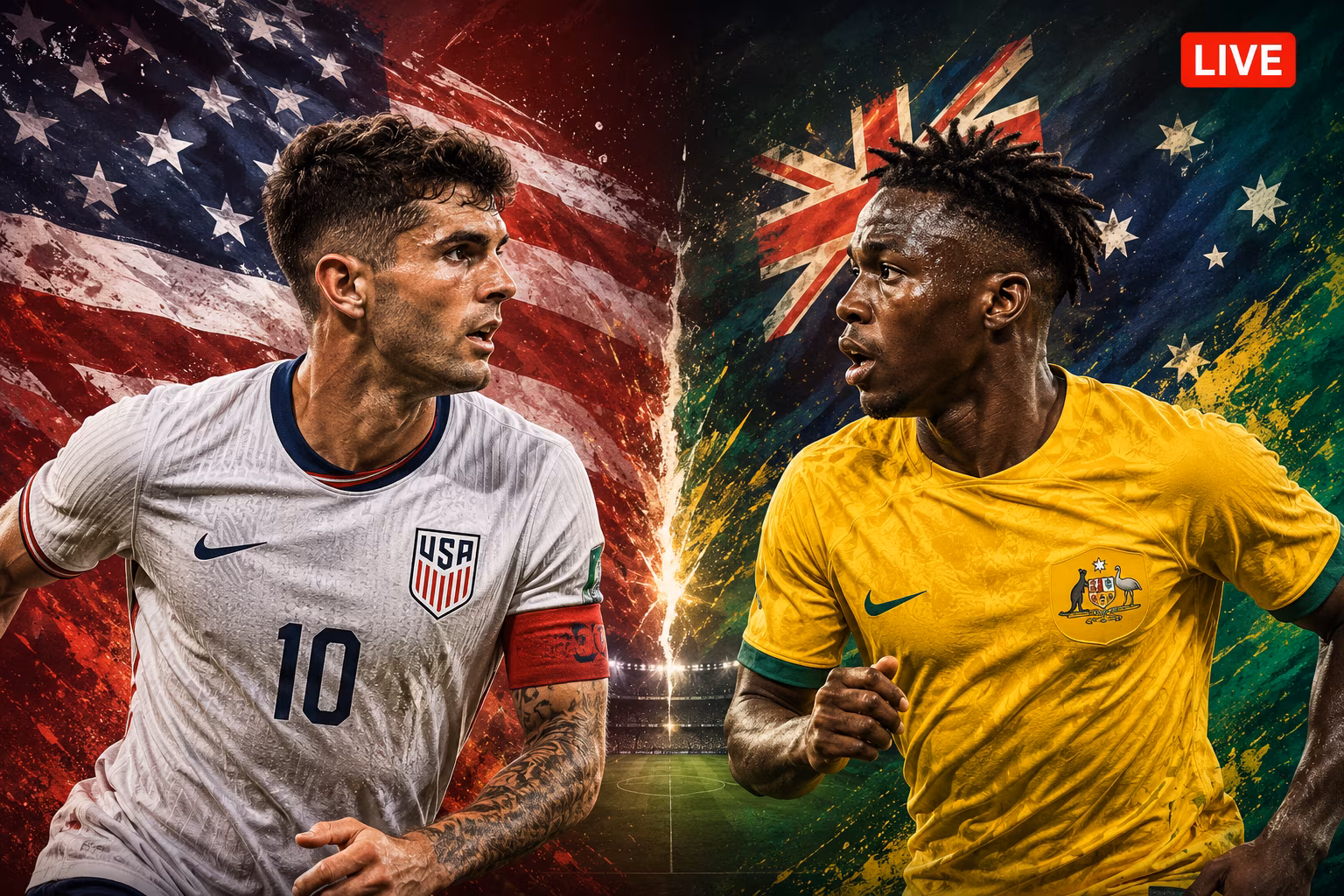 USA vs. Australia LIVE: World Cup 2026 score, team news and updates