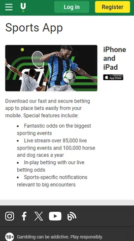 Unibet app review and download