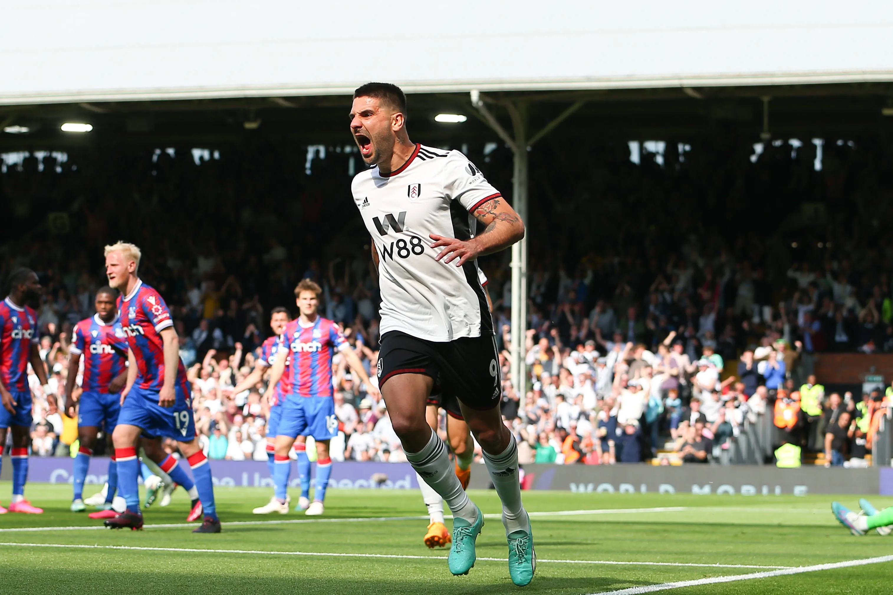 20th May 2023; Craven Cottage, Fulham, London, England; Premier League Football, Fulham versus Crystal Palace; Aleksanda