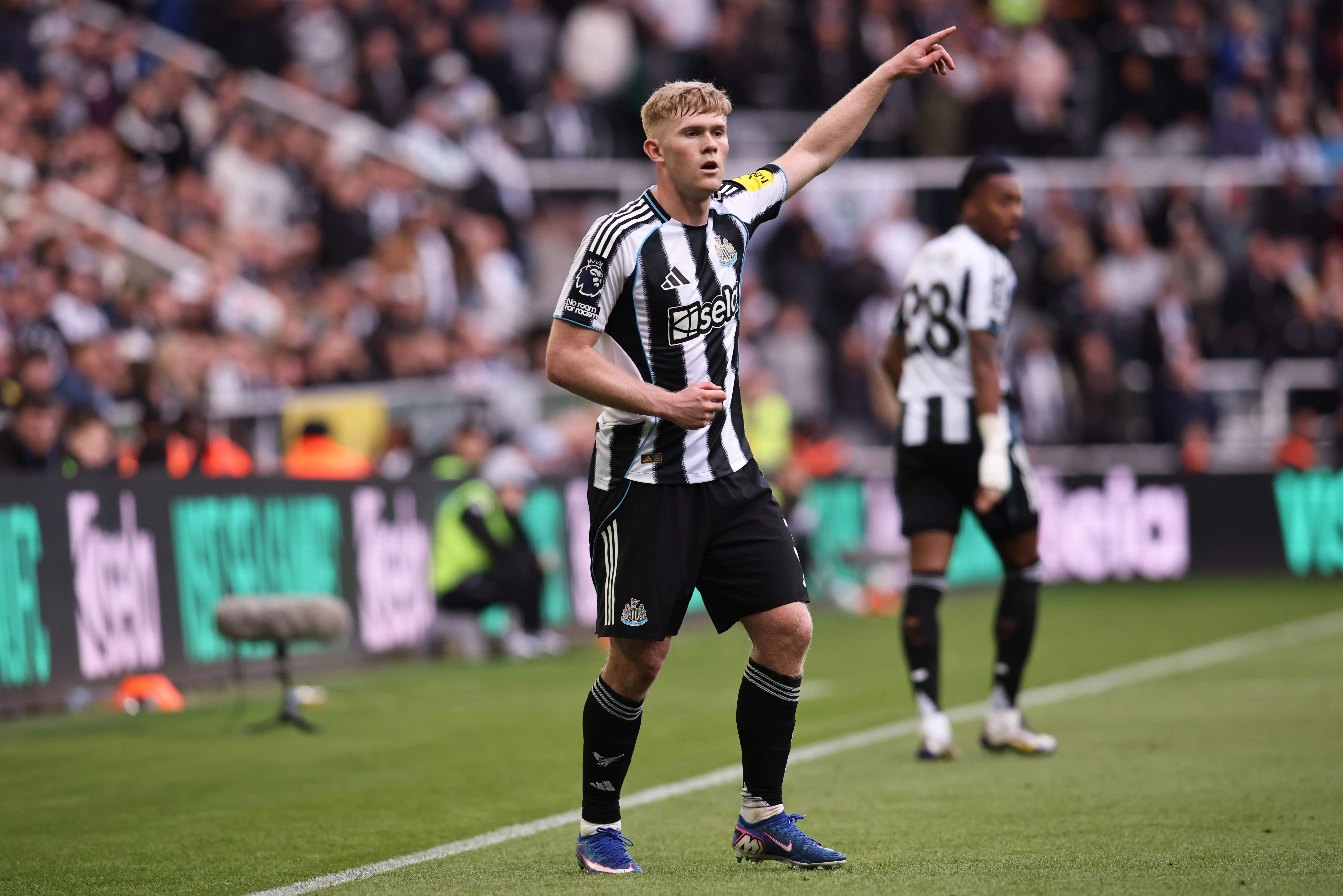 Lewis Hall of Newcastle United