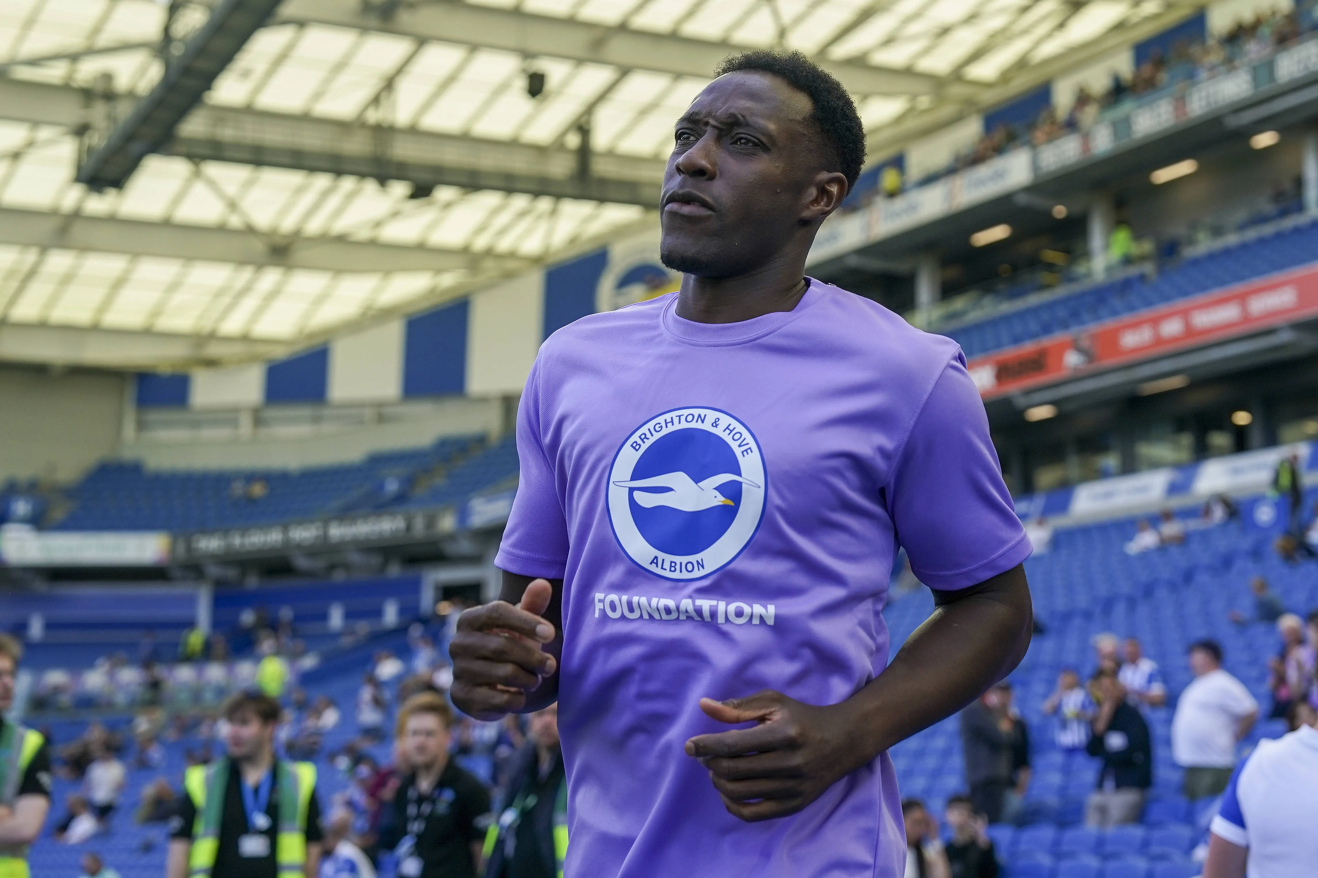 Brighton & Hove Albion forward Danny Welbeck