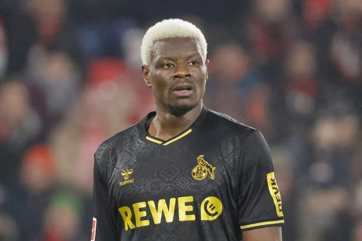 Ragnar Ache pictured in action for FC Koln