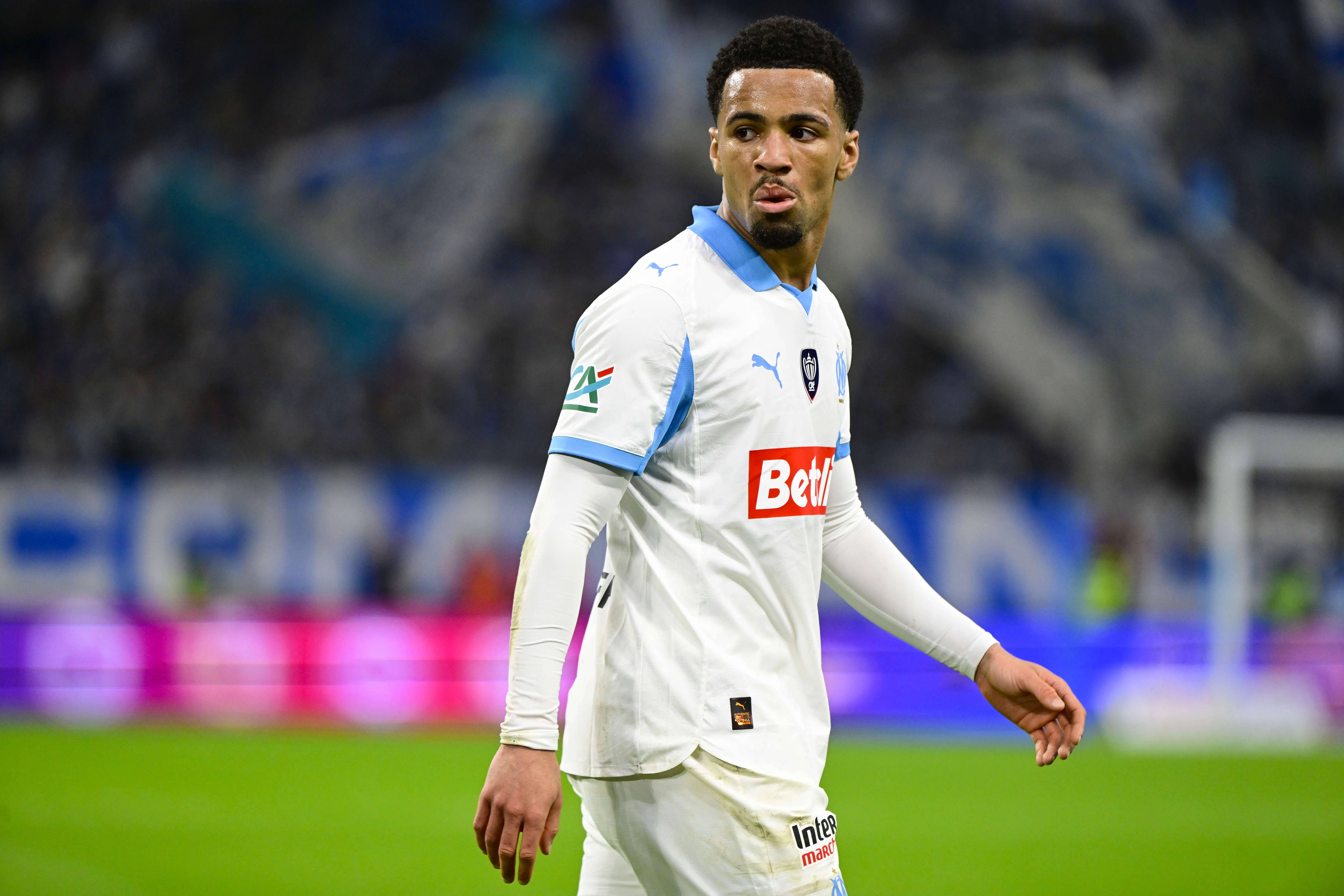 Ethan Nwaneri of Marseille