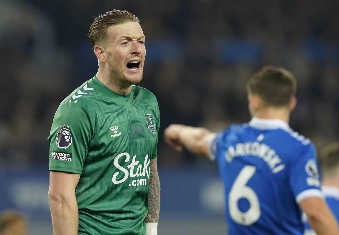Jordan Pickford of Everton