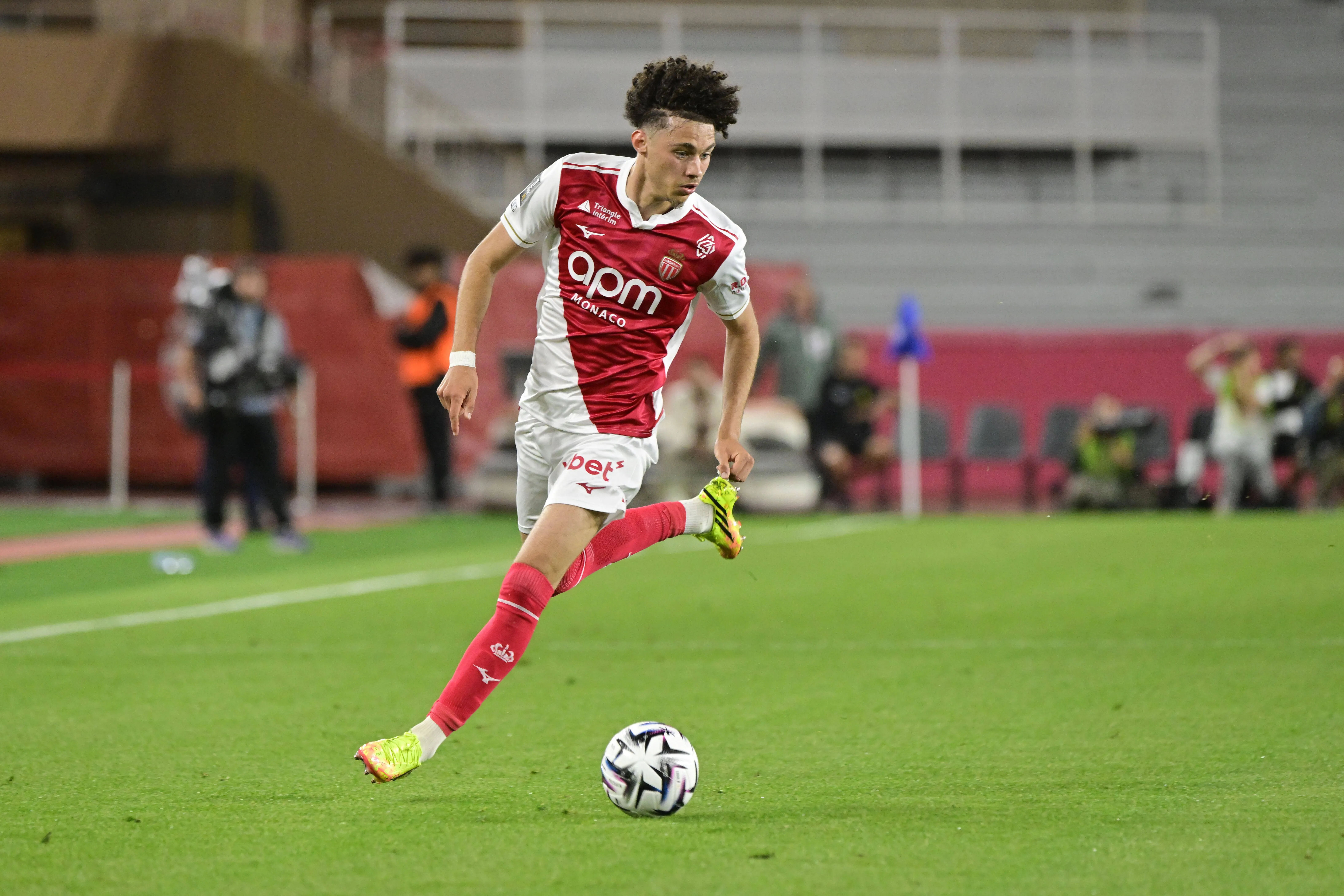 Maghnes Akliouche of Monaco