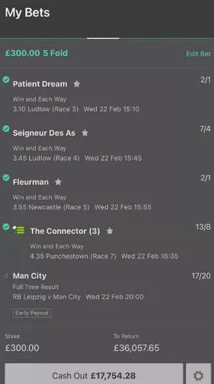 Accumulator bet explained