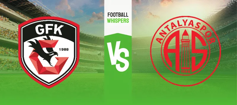 Gazisehir Gaziantep vs Antalyaspor prediction 