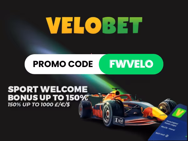 Velobet promo code FWVELO: Get a 150% bonus up to &pound;1000 (2026)
