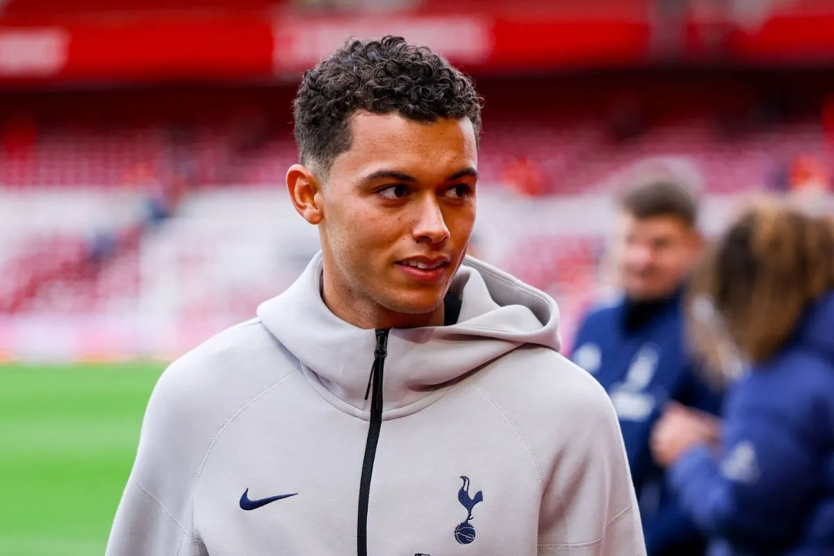 Tottenham winger Brennan Johnson