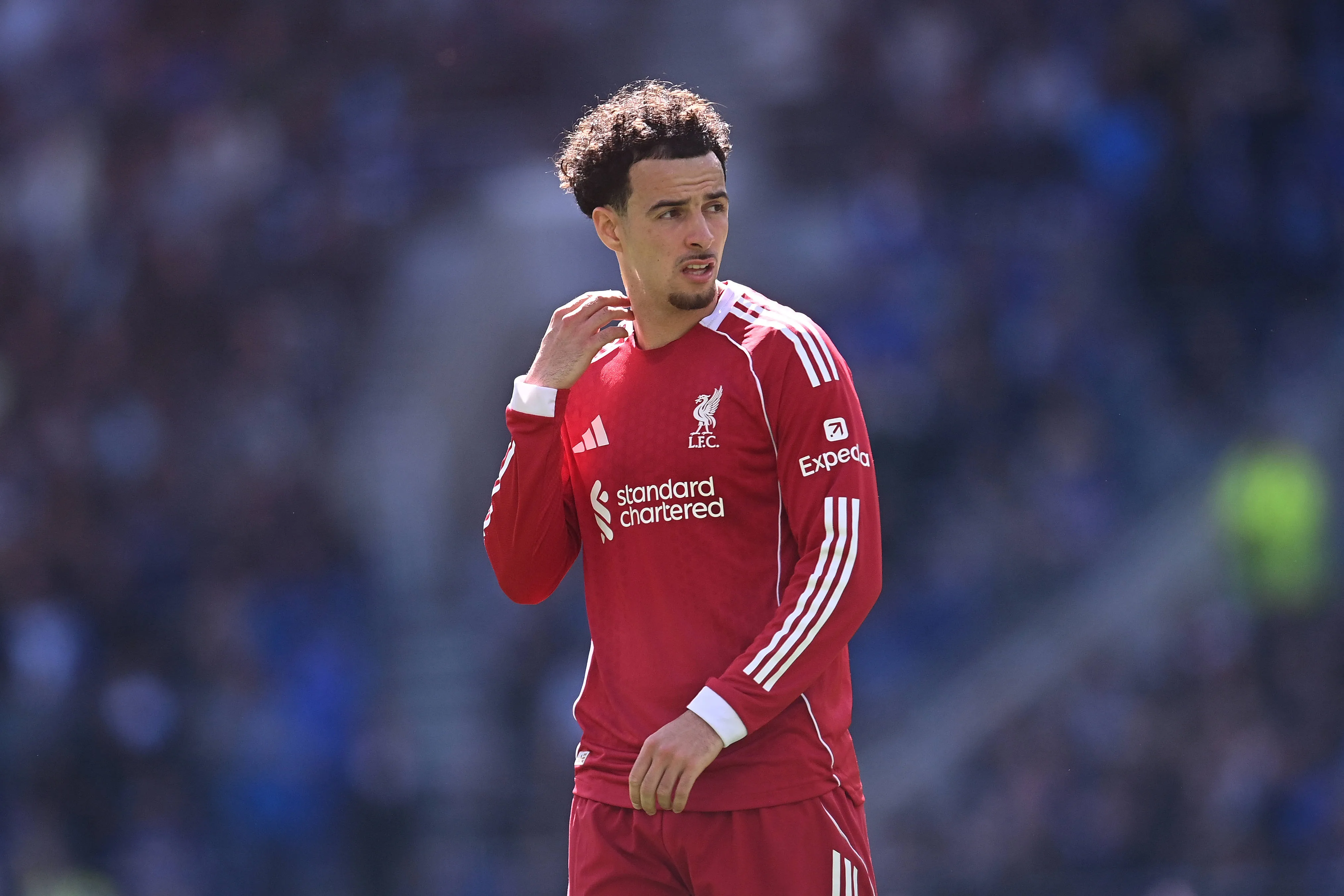 Curtis Jones of Liverpool 