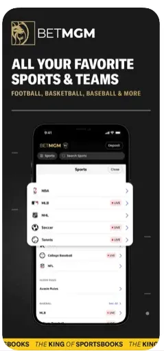 BetMGM app