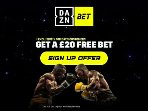 DAZN Bet sign up offer: Get &pound;10 in free bets (April 2026)