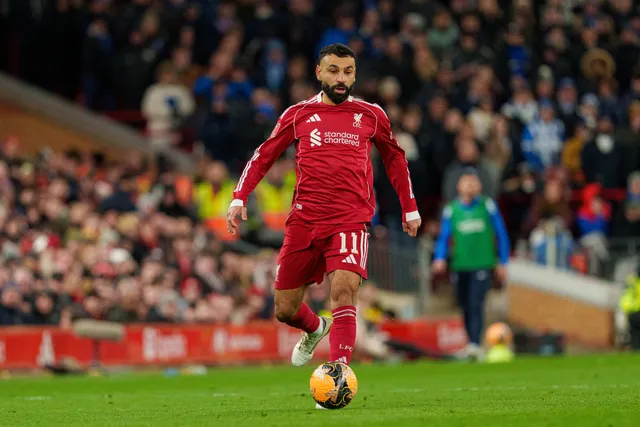 Mohamed Salah of Liverpool