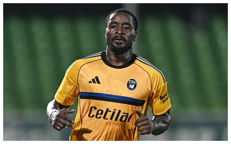 M'Bala Nzola in action for Pisa || Credit || IMAGO / Gribaudi/ImagePhoto