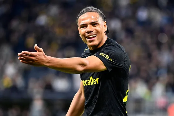 Kevin Filling pictured in action for AIK Stockholm