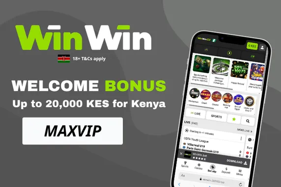 WinWin Promo Code MAXVIP: Up to 20,000 KES in 2026