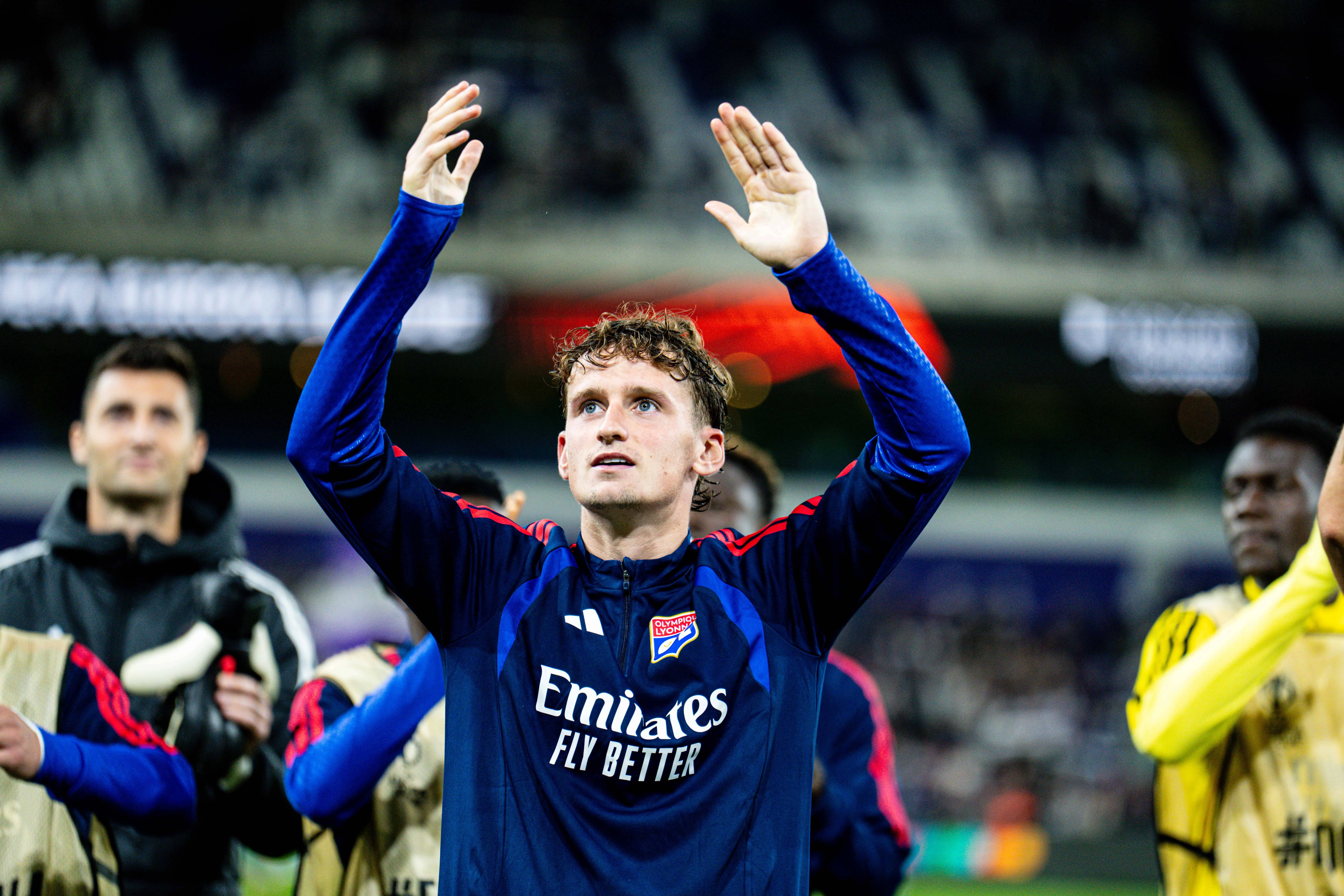 Tyler Morton of Olympique Lyon