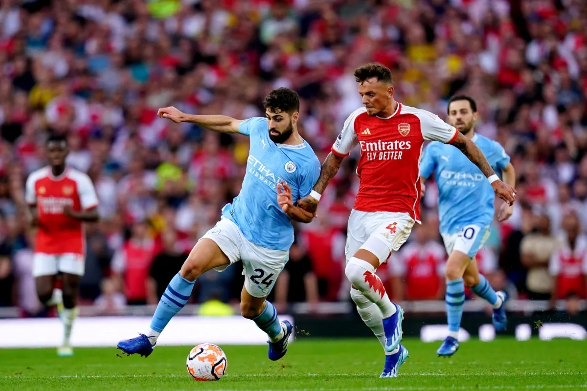 man city vs arsenal last five h2hs