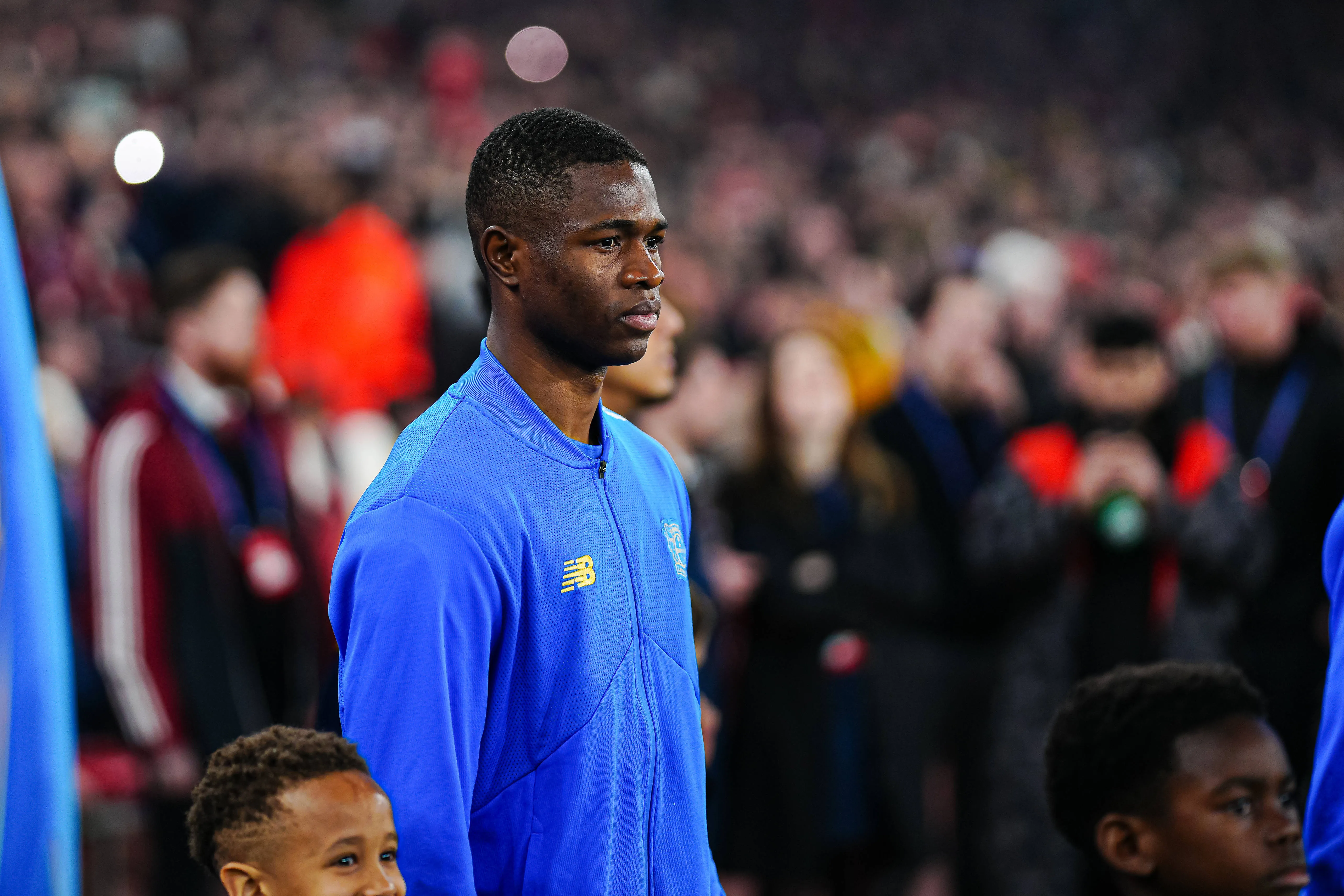 Christian Kofane of Bayer Leverkusen