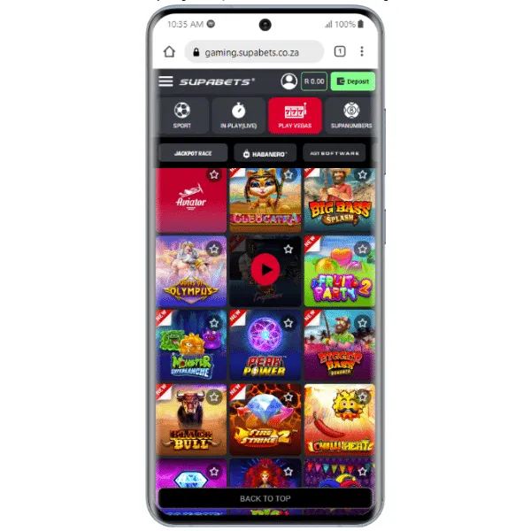 Supabets app