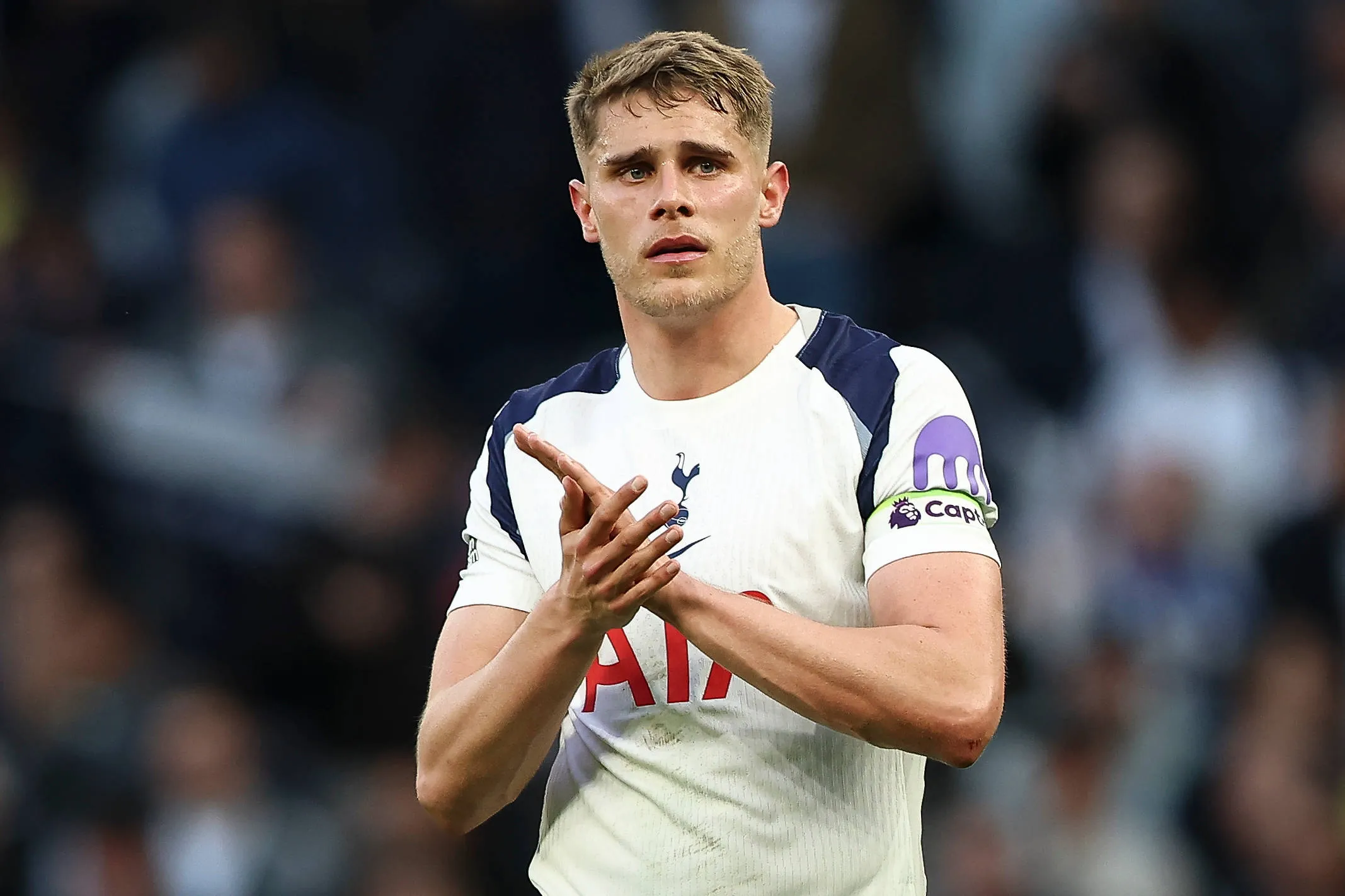 Micky van de Ven of Tottenham Hotspu