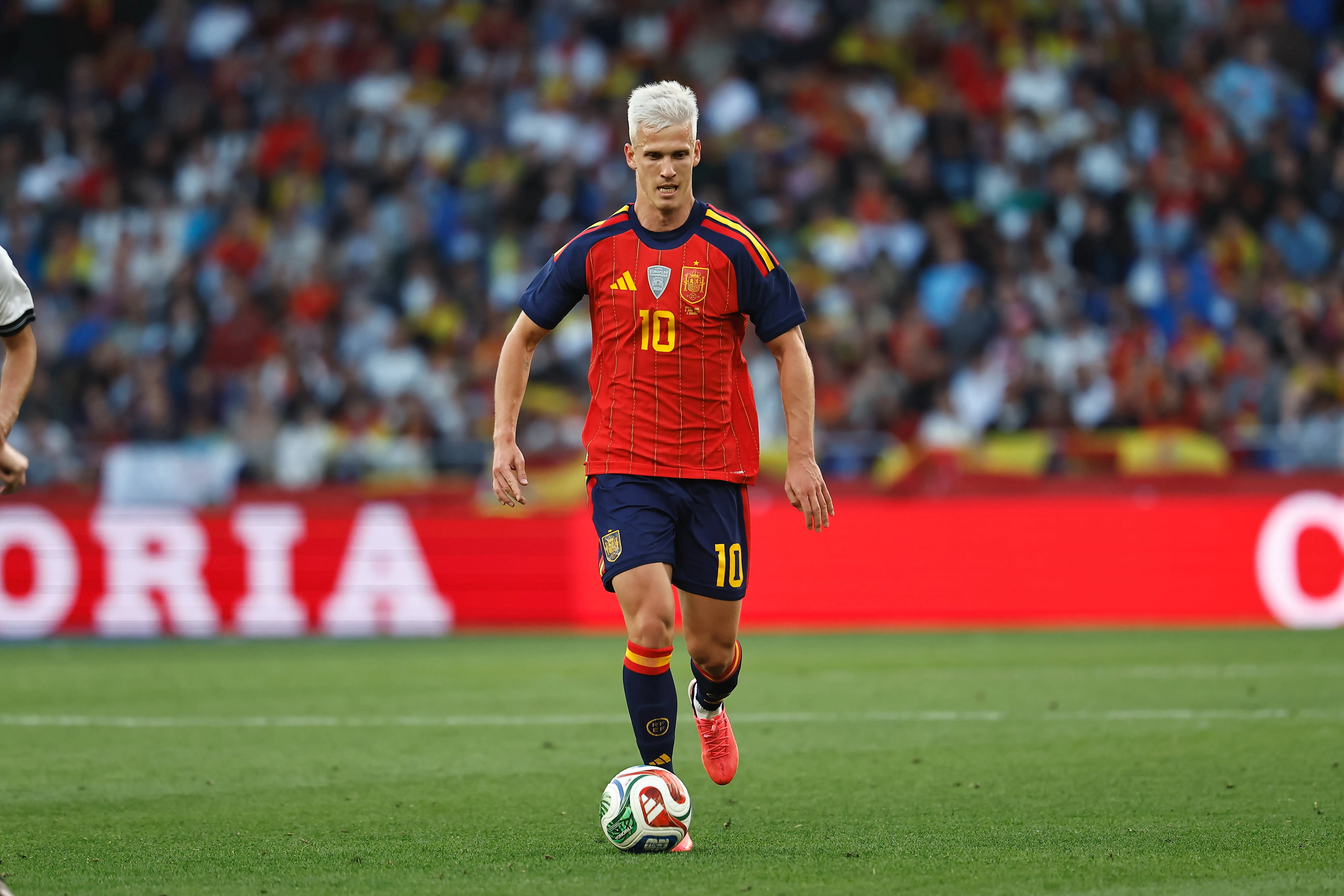 Dani Olmo of Spain