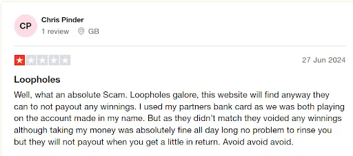 Rainbow riches suer feedback