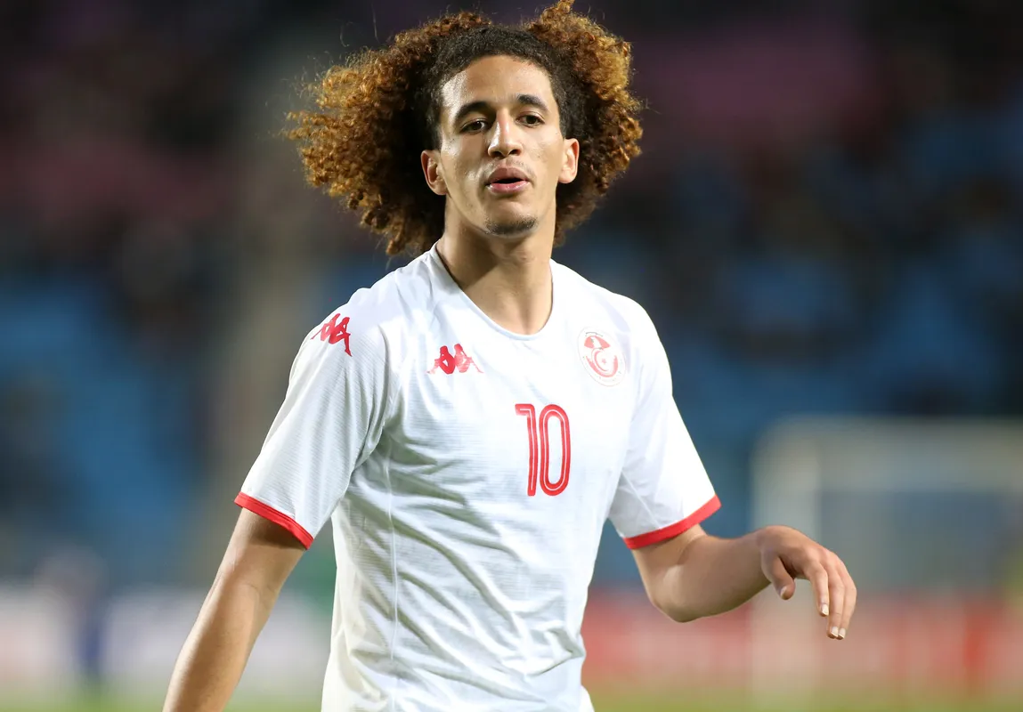 Hannibal Mejbri of Tunisia