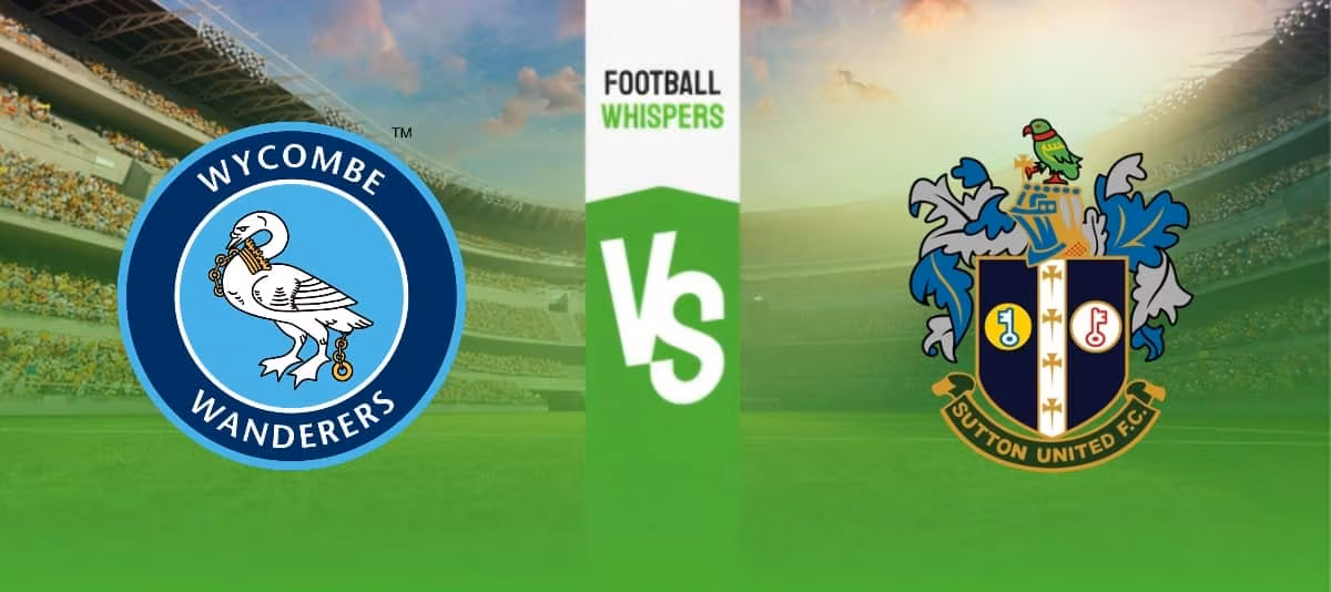 Wycombe vs Sutton Utd Prediction