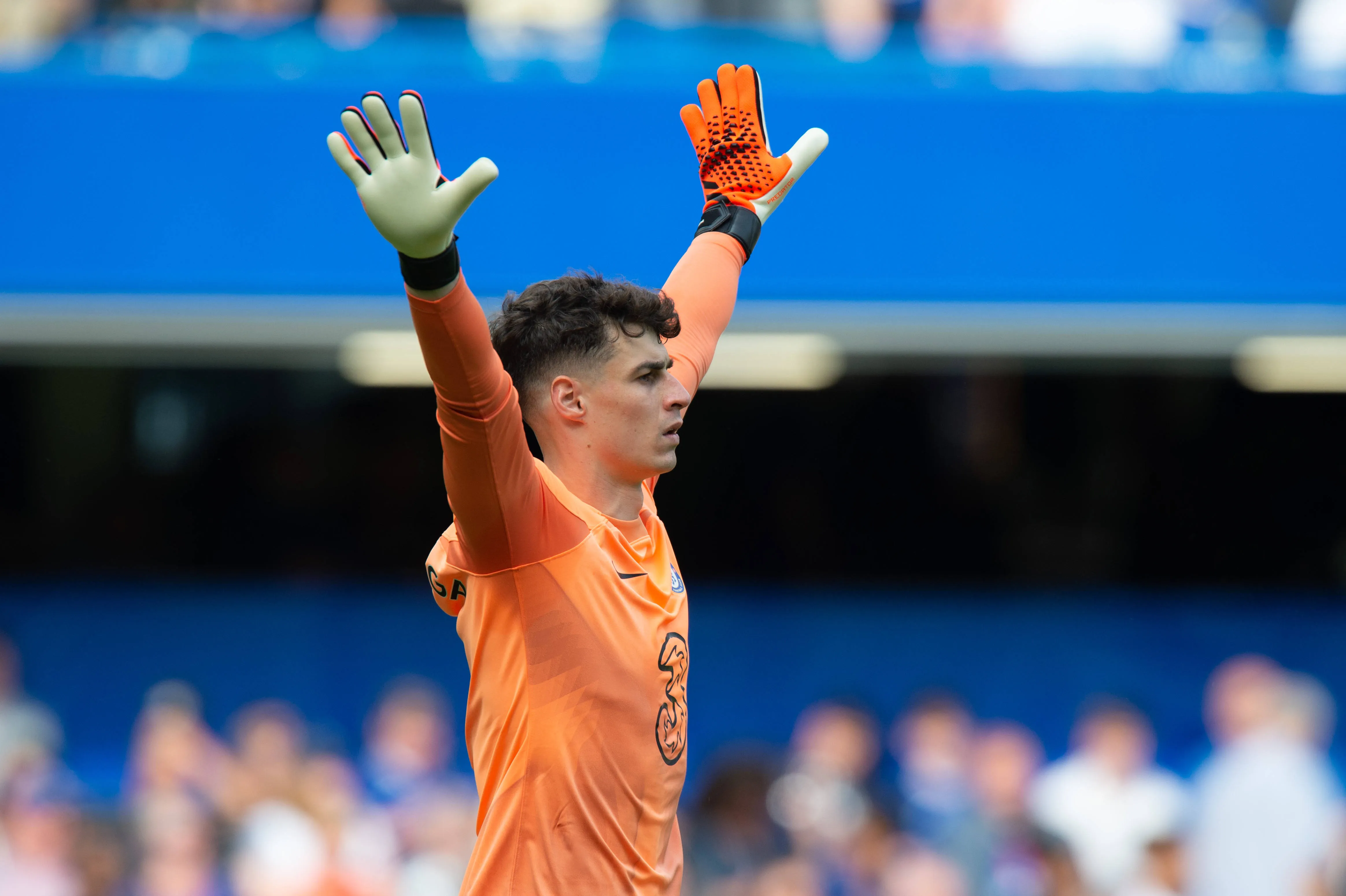 Chelsea v Newcastle United Premier League Kepa Arrizabalaga goalkeeper of Chelsea during the Premier League match at Sta