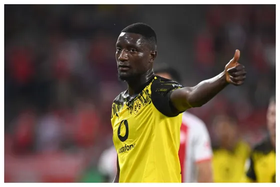 Serhou Guirassy in action for Dortmund || Credit - Imago