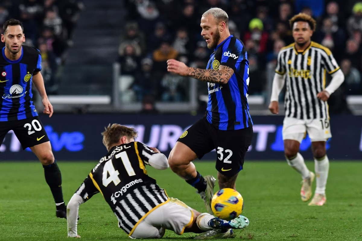 Inter Milan vs Juventus last five H2Hs